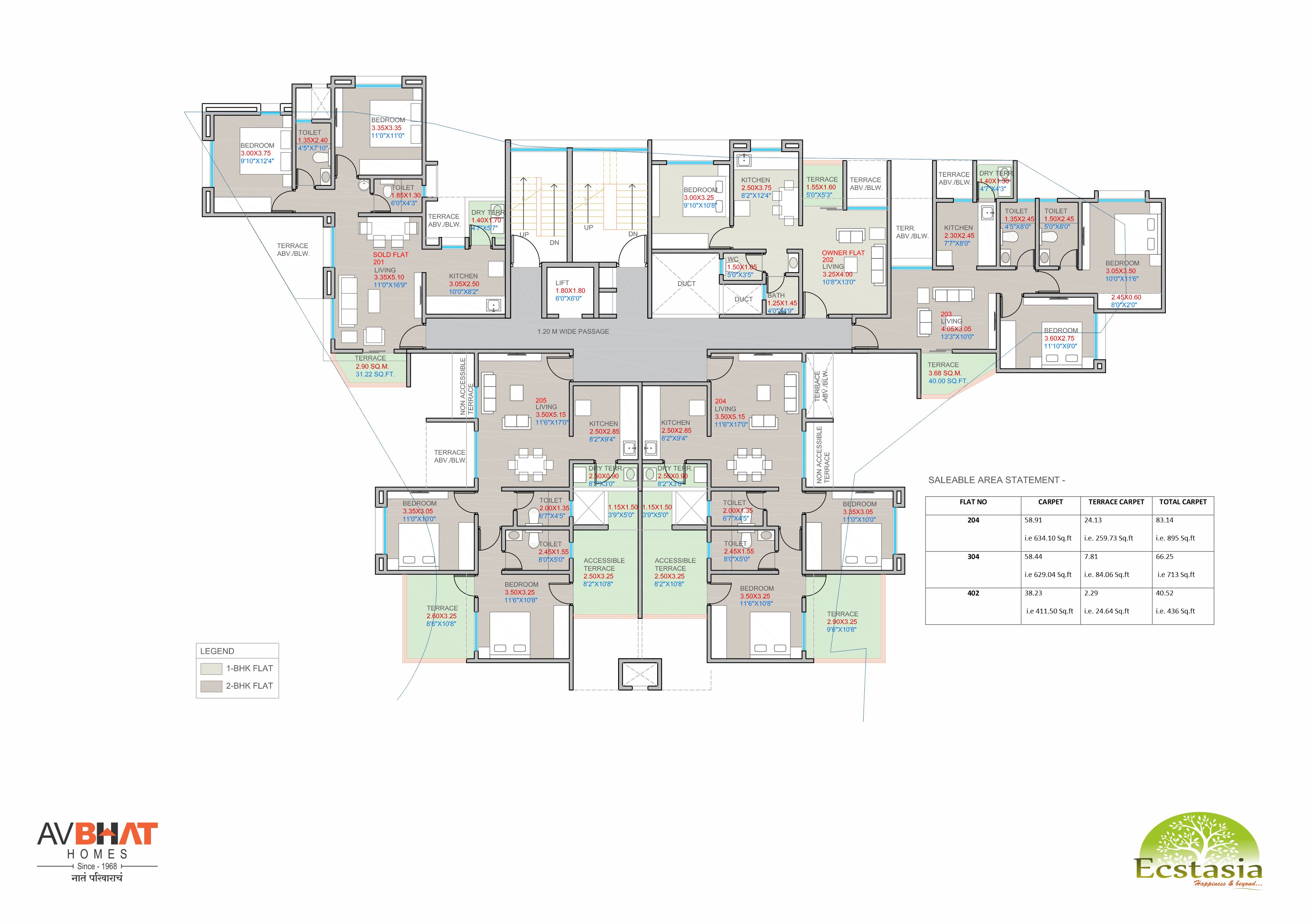 Ecstasia floor plans even