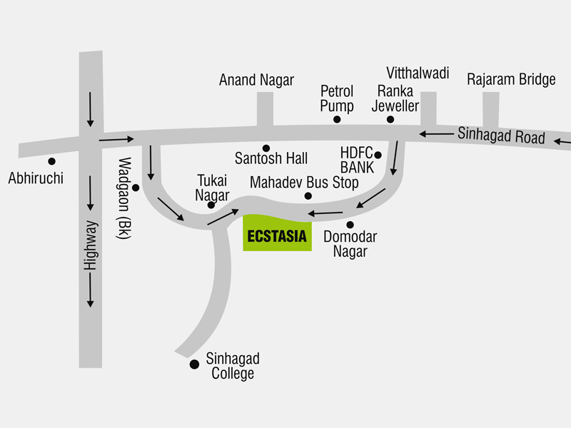 Ecstasia Location map