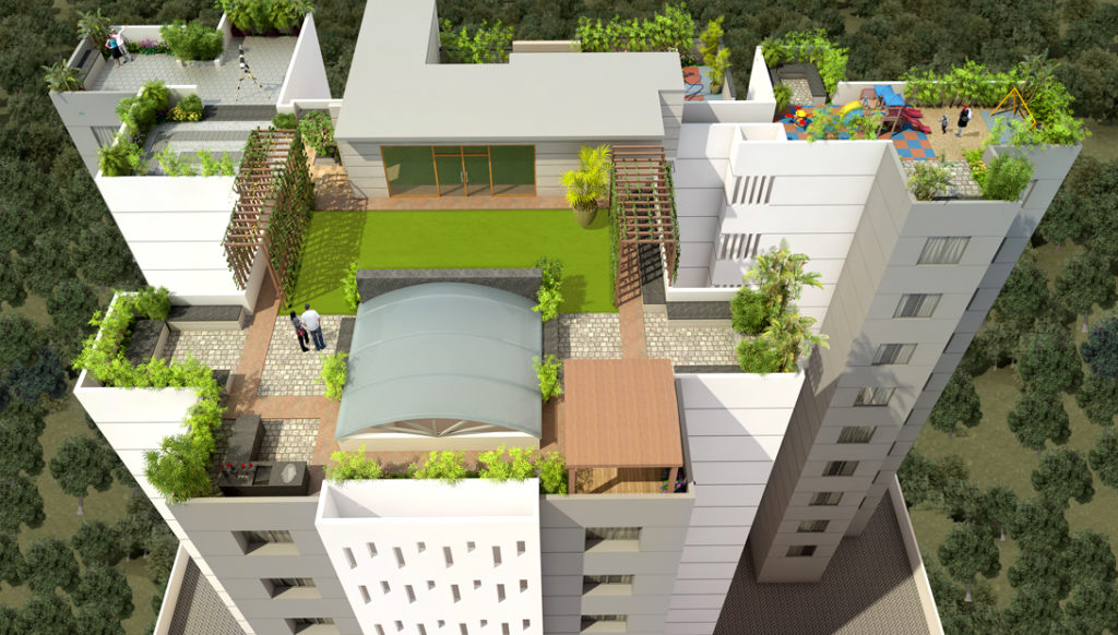 Ecstasia Top Terrace View